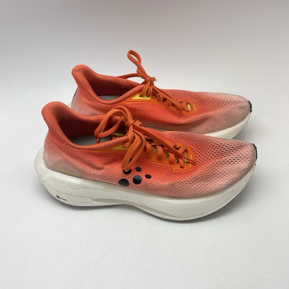 Craft‎ Nordlite Ultra Sneakers Mens 6.5 Orange Running Athletic Gym Shoes